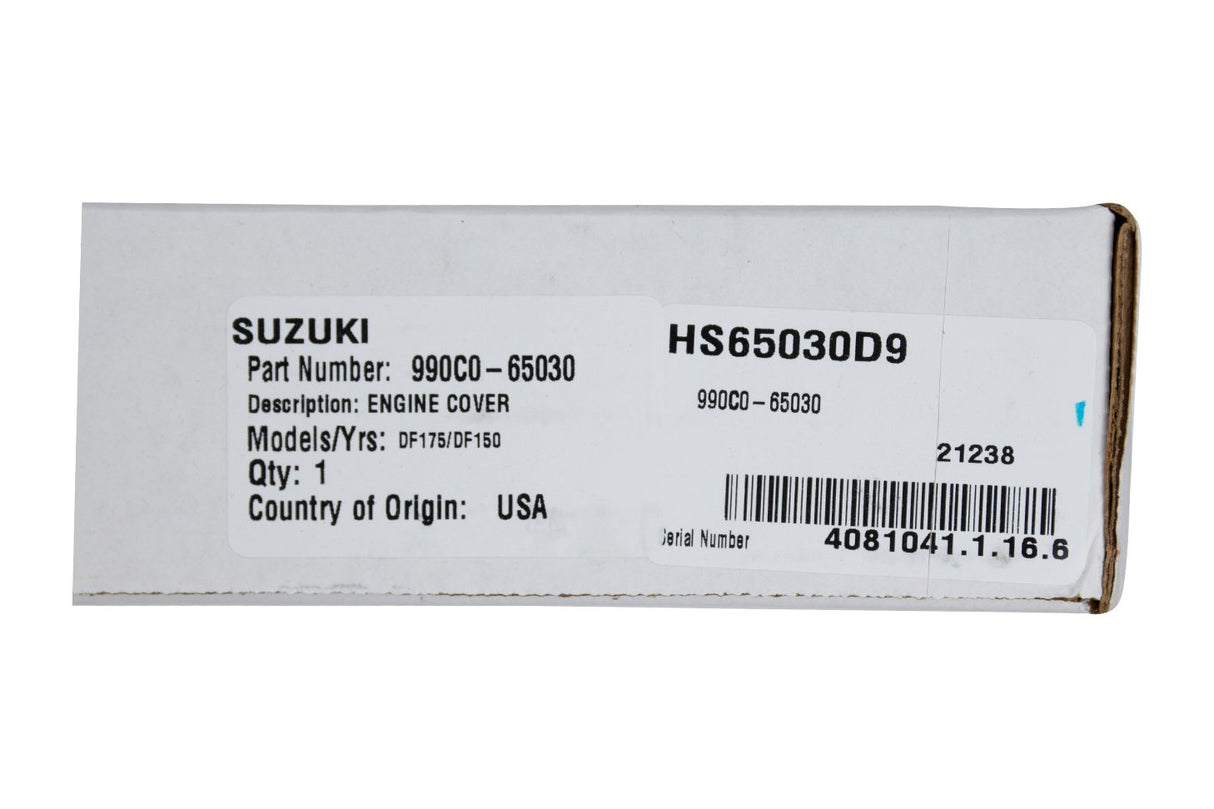 Suzuki - Outboard Cover - 990C0-65030 - DF150 DF175 (2006 - Current) - Supersedes 990C0-65006
