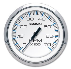 Suzuki - Tachometer - White - 990C0-80100