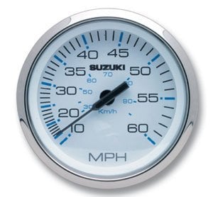 Suzuki - Speedometer - White - 990C0-80102