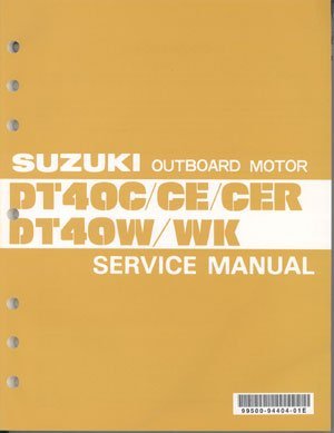 Suzuki - 2-Stroke Service Manual - DT35c / DT40c - 99500-94404-01E