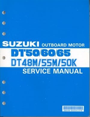 Suzuki - 2-Stroke Service Manual - DT50 / DT60 / DT6 - 99500-95234-01E