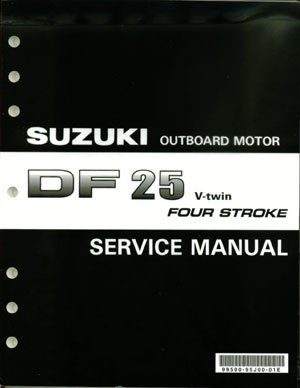 Suzuki - 4-Stroke Service Manual - DF25 V-Twin - 99500-95J00-01E