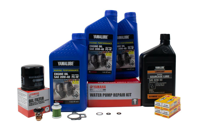 Yamaha F30 300 Hour Service Maintenance Kit - Yamalube 20W-40 - 2013-Current