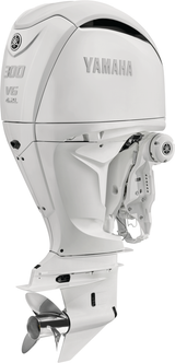 Yamaha LF300ESB2 Outboard – 35-Inch Shaft | Counter Rotation | Digital Electronic Control (DEC) | Electric Start | Power Trim & Tilt | EFI with Variable Camshaft Timing | Pearl White