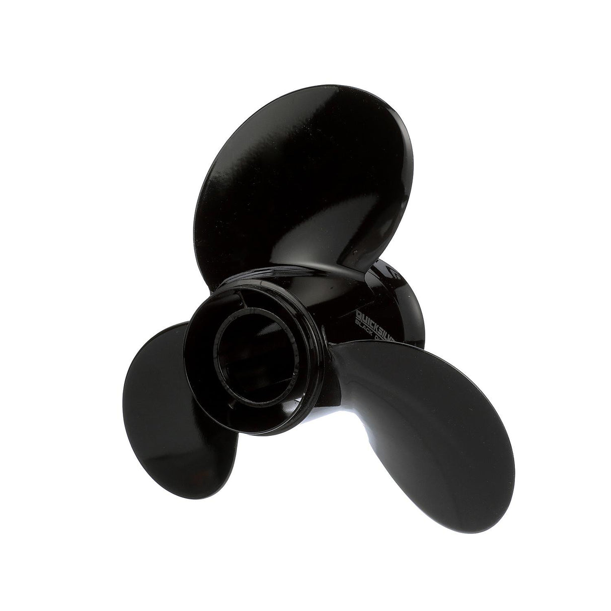 Mercury - Black Diamond Quicksilver Propeller - 3-Blade - 85 to 140 HP Evinrude - Johnson V-4 - 13.8 Dia. - 15 Pitch - QA2208X