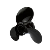 Mercury - Black Diamond Quicksilver Propeller - 3-Blade - 85 to 140 HP Evinrude - Johnson V-4 - 13.3 Dia. - 17 Pitch - QA2206X