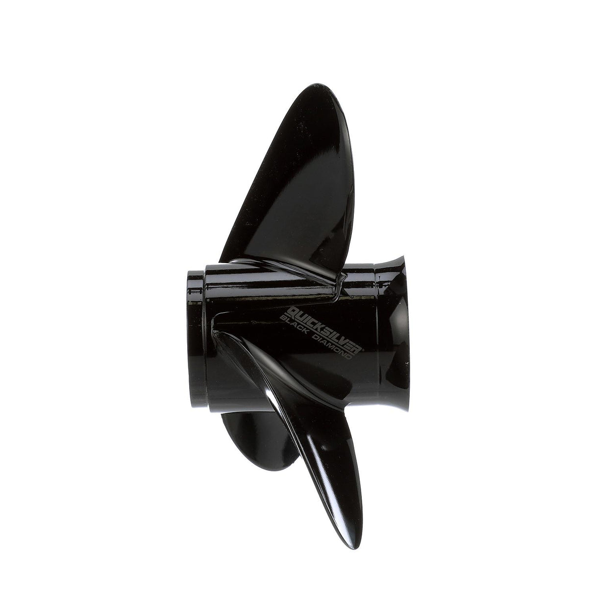 Mercury - Black Diamond Quicksilver Propeller - 3-Blade - 85 to 140 HP Evinrude - Johnson V-4 - 14 Dia. - 13 Pitch - QA3832X