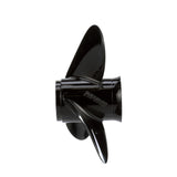 Mercury - Black Diamond Quicksilver Propeller - 3-Blade - 85 to 140 HP Evinrude - Johnson V-4 - 13.3 Dia. - 17 Pitch - QA2206X
