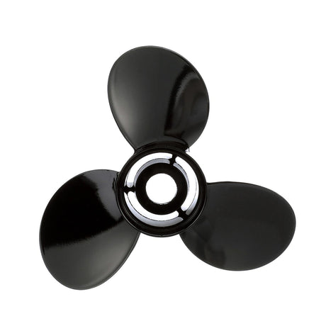 Mercury - Black Diamond Quicksilver Propeller - 3-Blade - 85 to 140 HP Evinrude - Johnson V-4 - 13.3 Dia. - 17 Pitch - QA2206X