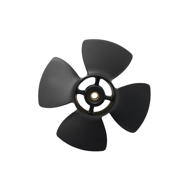 Mercury - Black Max Aluminum Kicker Propeller - 4-Blade - 8 - 9.9 HP FourStreak with standard gearcase (2005 and newer) - 8.7 Dia. - 5 Pitch - 48-812954A10
