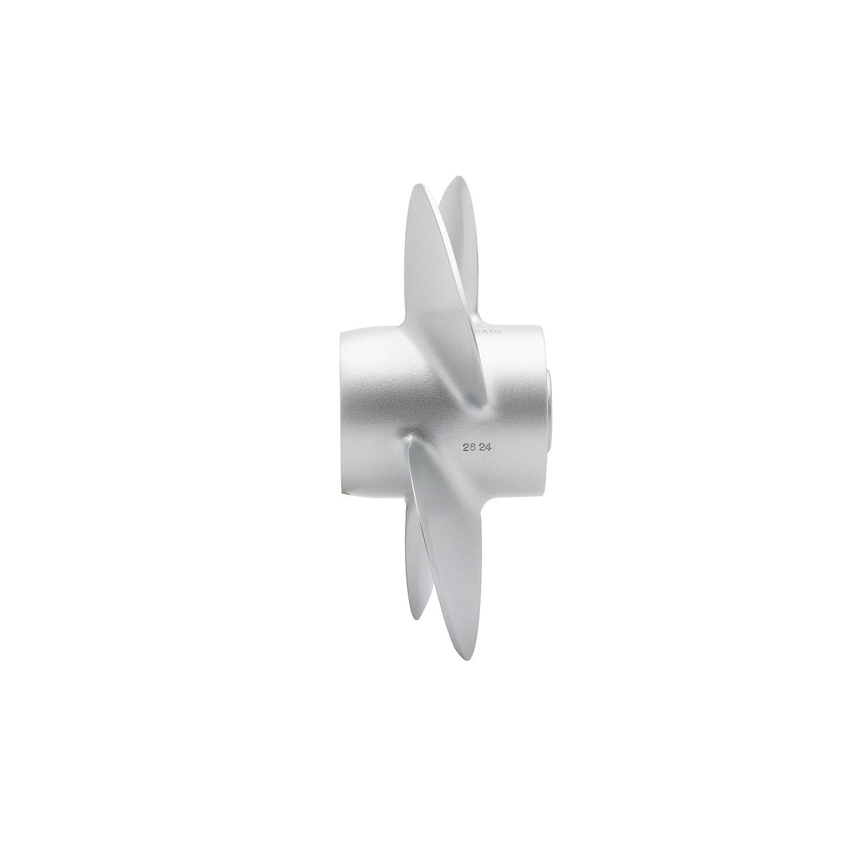 Mercury - Black Max Aluminum Kicker Propeller - 4-Blade - 9.9 HP Bigfoot / Command Thrust FourStroke (2005 and newer), 9.9 HP Pro Kicker (all years), 15 - 20 HP FourStroke (2008 and newer) - 10 Dia. - 7 Pitch - 48-812948A10