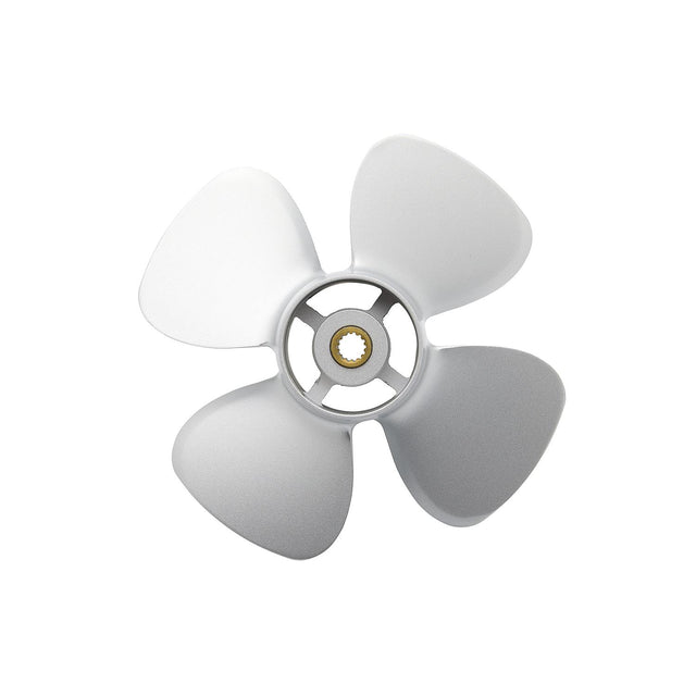 Mercury - Black Max Aluminum Kicker Propeller - 4-Blade - 9.9 HP Bigfoot / Command Thrust FourStroke (2005 and newer), 9.9 HP Pro Kicker (all years), 15 - 20 HP FourStroke (2008 and newer) - 10 Dia. - 7 Pitch - 48-812948A10