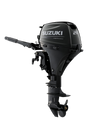 Suzuki Portable DF20ATHL Outboard - 20" Shaft | Tiller Handle | Electric Start | Power Tilt | 20 HP | 122 Lbs | Nebular Black