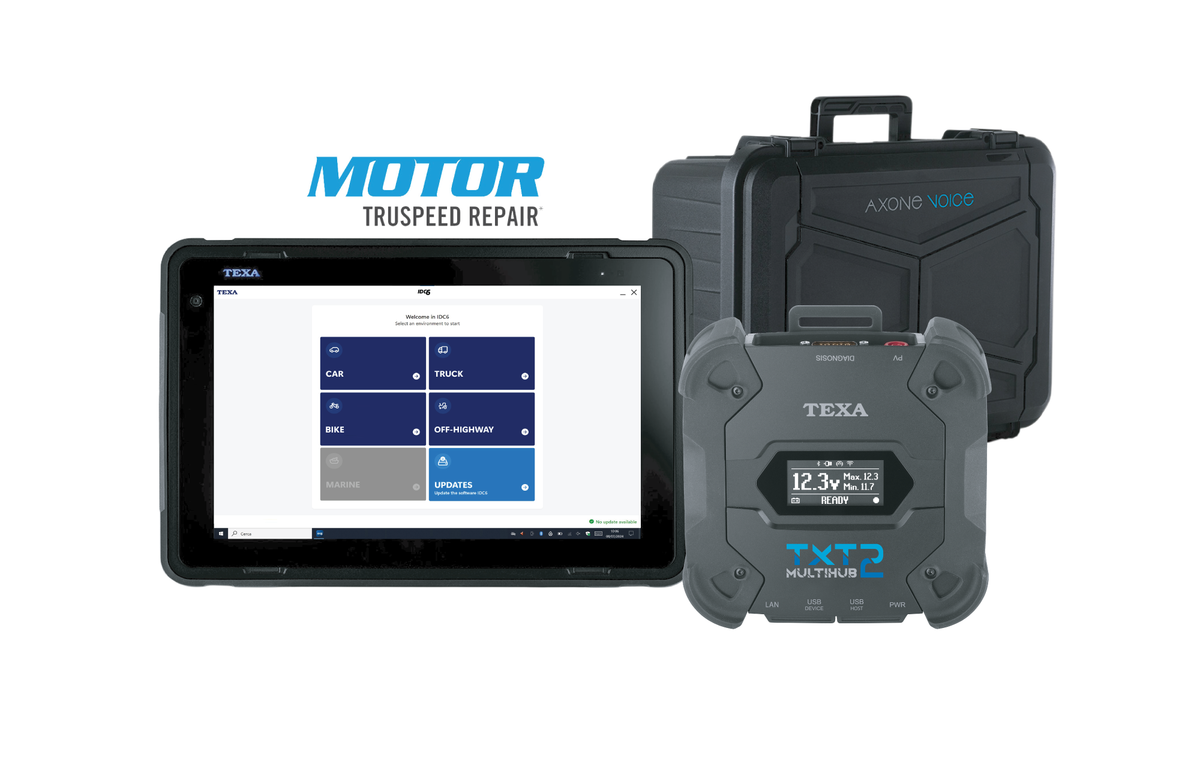 TEXA - AXONE Voice Deluxe Fleet Package + Bike | Bike Diagnostics | DFPWB
