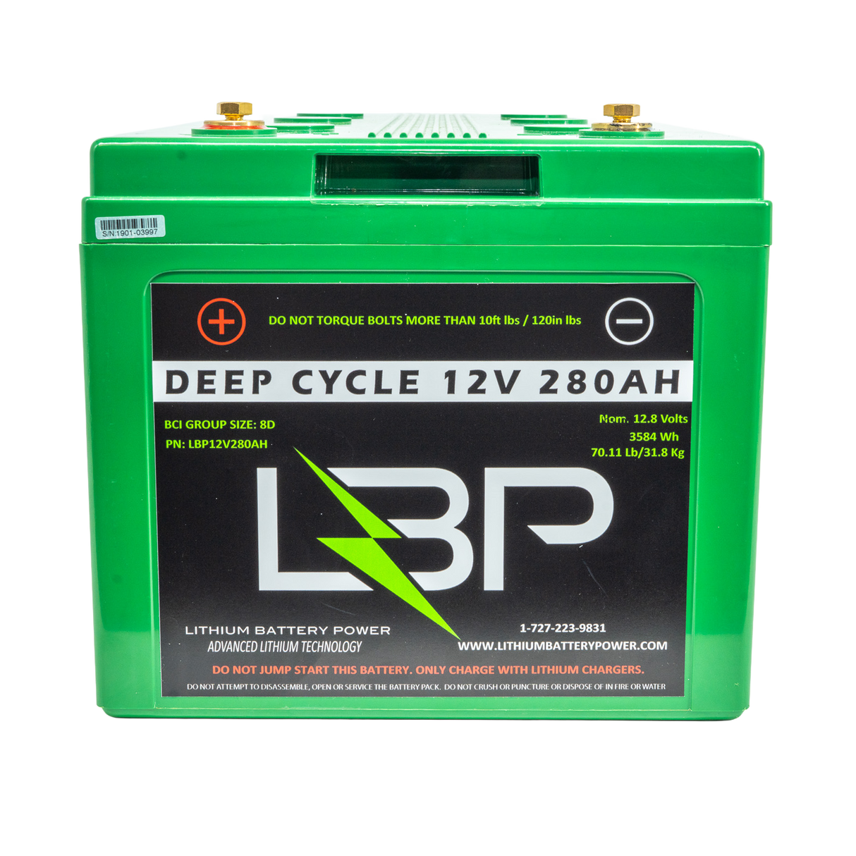 Lithium Battery Power - 12v 280Ah Lithium Battery
