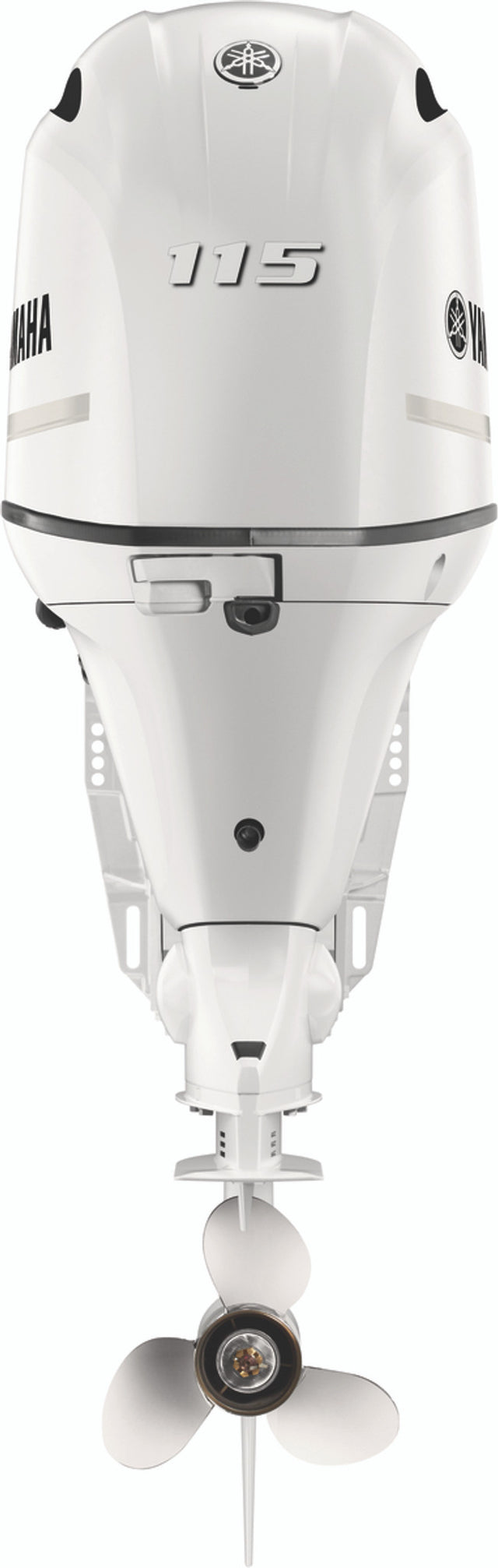 Yamaha F115LB2 Outboard - Pearl White | 20-Inch Shaft | Remote Control | Electric Start | Power Trim & Tilt