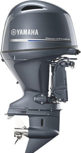 Yamaha F115LB Outboard - 20-Inch Shaft | 1.8-Liter In-Line 4 | Remote Mechanical Control | Electric Start | Power Trim and Tilt | Gray