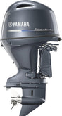 Yamaha F115LB Outboard - 20-Inch Shaft | 1.8-Liter In-Line 4 | Remote Mechanical Control | Electric Start | Power Trim and Tilt | Gray