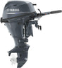 Yamaha F15LEHA Outboard - 20-Inch Shaft | 2-Cylinder | Tiller Handle | Electric Start | Manual Tilt | Gray