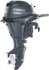 Yamaha F15LPHA Outboard -20-Inch Shaft | Remote Control | Electric Start | Power Tilt | Gray