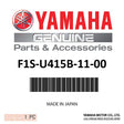 Yamaha - Label, Warning(Fue - F1S-U415B-11-00