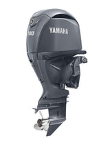 Yamaha F200LD Outboard - Gray | 20‑Inch Shaft | Remote Mechanical Control | Electric Start | Power Trim & Tilt | EFI with Variable Camshaft Timing
