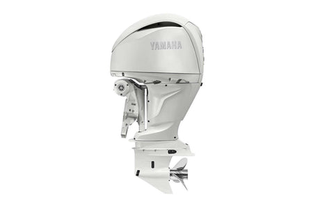 Yamaha LF250ESB2 Outboard - 35-Inch Shaft | Counter Rotation | DEC (Digital Electronic Control) | Electric Start | Power Trim & Tilt | Pearl White