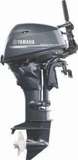 Yamaha F25LMHC Outboard - 20-Inch Shaft | Tiller Handle | Manual Start | Manual Tilt | Gray