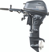 Yamaha F25SWTHC Outboard - 15-Inch Shaft | 2-Cylinder | Tiller Handle | Electric & Manual Start | Power Trim and Tilt | Gray
