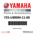 Yamaha - Stern Cover Assy 1 - F2S-U890M-11-00