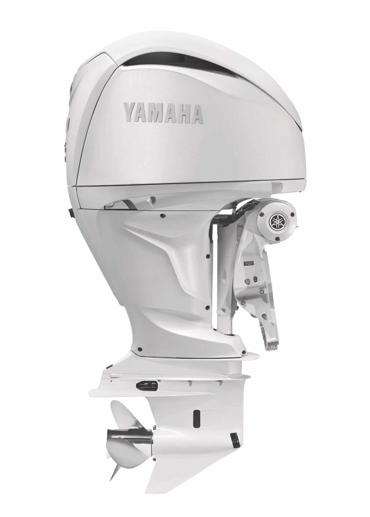 Yamaha F350XSA2 Outboard - 25-Inch Shaft | 4.3-Liter V6 | Digital Electronic Control | Electronic Fuel Injection | Electric Start | Power Trim and Tilt | Pearl White