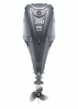 Yamaha LF350ESA Outboard - 35-Inch Shaft | 4.3-Liter V6 | Digital Electronic Control | Electronic Fuel Injection | Electric Start | Power Trim and Tilt | Gray | Counter Rotation