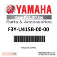 Yamaha - Label, Warning(Fue - F3Y-U415B-00-00