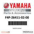 Yamaha - Shift Lever Assy - F4P-26411-02-00