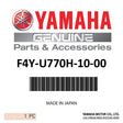 Yamaha - Valve Assy. - F4Y-U770H-10-00