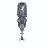 Yamaha F60LC Outboard - 20-Inch Shaft | Remote Control | Electric Start | Power Trim & Tilt | Gray