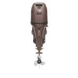 Yamaha F60LC3 Outboard - 20-Inch Shaft | Remote Control | Electric Start | Power Trim & Tilt | Matte Brown