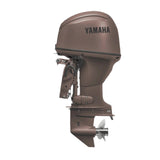 Yamaha F60LC3 Outboard - 20-Inch Shaft | Remote Control | Electric Start | Power Trim & Tilt | Matte Brown