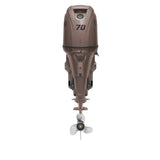 Yamha F70LB3 Outboard - 20-Inch Shaft | Remote Control | Electric Start | Power Trim & Tilt | Matte Brown