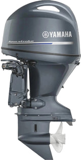 Yamaha F75LB Outboard - 20-Inch Shaft | 1.8-Liter In-Line 4 | Remote Mechanical Control | Electric Start | Power Trim and Tilt | Gray