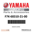 Yamaha - Switch Box Assy - F7K-68310-21-00