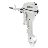 Yamaha F9.9SMHB2 Outboard  -15-Inch Shaft | Tiller Handle | Manual Start | Manual Tilt | Pearl White