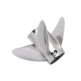 Mercury - Fury 4 Stainless Steel Propeller - 4-Blade - 90 CT - 400 HP - 14.15 Dia. - 24 Pitch - 48-8M0151279
