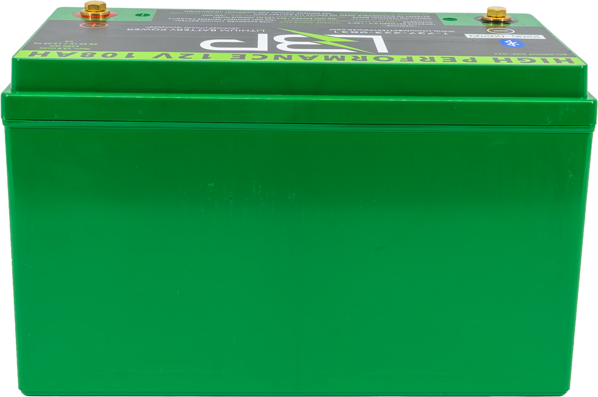 Lithium Battery Power - 12v 108Ah (High Performance) Lithium Battery with Bluetooth Monitoring