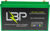 Lithium Battery Power - 12v 108Ah (High Performance) Lithium Battery with Bluetooth Monitoring