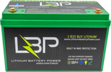 Lithium Battery Power - 12v 108Ah (High Performance) Lithium Battery with Bluetooth Monitoring