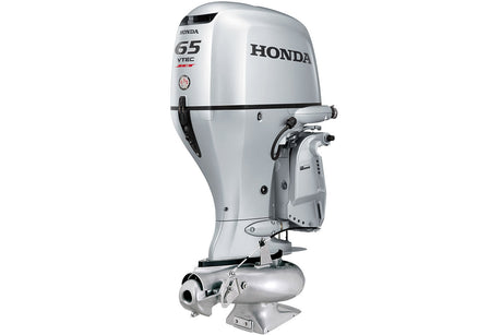 Motor fueraborda Honda BF90D5JRTA con propulsión a chorro - Eje de 20" | Control remoto | Arranque eléctrico | Inclinación asistida | 65 HP | Color plateado