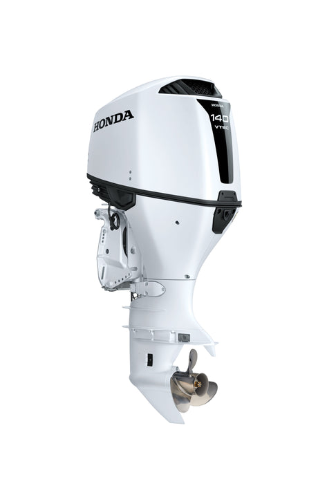 Motor fueraborda Honda BF140AXDA WT - Eje de 25" | Control remoto | Arranque eléctrico | Inclinación eléctrica | Blanco