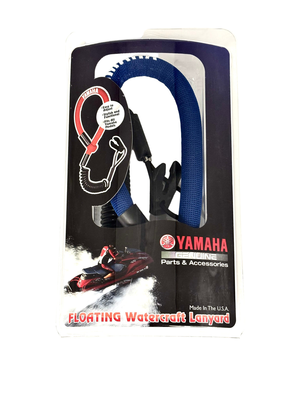 Yamaha Waverunner Floating Wrist Lanyard - Blue - MWV-LANCD-98-12