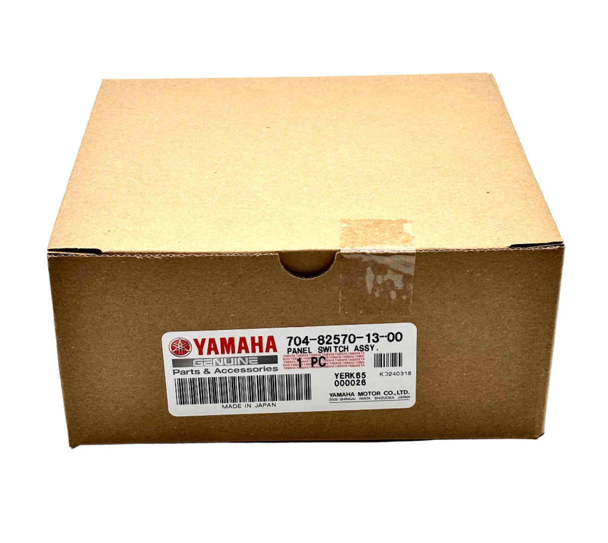 Yamaha - Panel, main switch assy - 704-82570-13-00